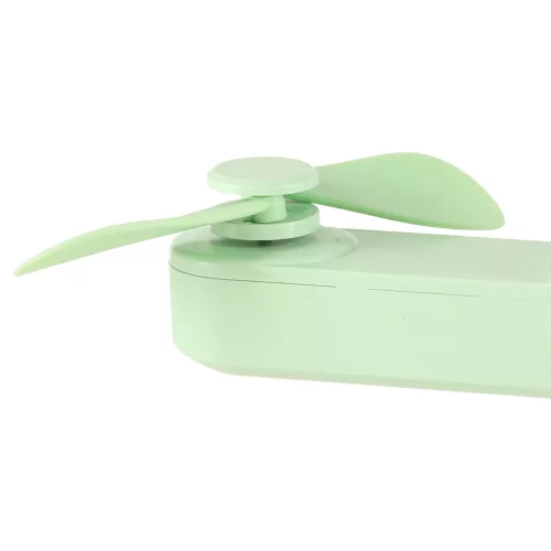 Asztali ventilátor mini kézi ventilátor összecsukható hordozható ventilátor USB zöld