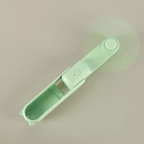 Asztali ventilátor mini kézi ventilátor összecsukható hordozható ventilátor USB zöld