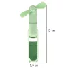 Asztali ventilátor mini kézi ventilátor összecsukható hordozható ventilátor USB zöld