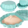Homokozó zárt medence Shell Twins double 2in1 160x87.5x19.5cm széles