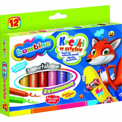 BAMBINO ragasztóstift 12 színben