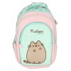 4 rekeszes iskolai hátizsák 16 inch Pusheen Menta