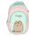 4 rekeszes iskolai hátizsák 16 inch Pusheen Menta