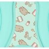 4 rekeszes iskolai hátizsák 16 inch Pusheen Menta