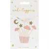Muffin és cupcake díszek - Gólya 11cm-12cm 7 darab