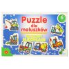 ALEXANDER Puzzle kisgyermekeknek - építőipari gépek 2+